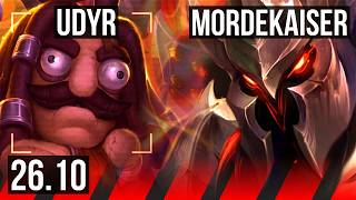 UDYR vs MORDEKAISER (TOP) | Lethal Tempo | KR Master | 26.10