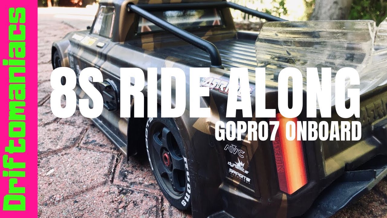 8S Arrma Infraction POV Ride Along Video At 70+Mph!