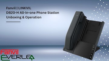 Fanvil | LINKVIL DB20-H All-in-one Phone Station Unboxing & Operation