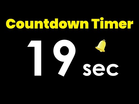 19 second Countdown Timer with Alarm