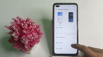 how to change screen color mode in realme x50 pro mobile