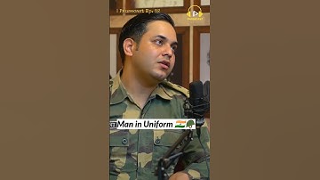 Army Jawan in uniform🇮🇳 BSF Nabeel Ahmed Wani @PauseCastShortsandClips #shorts #army #fauji #armylover #fyp