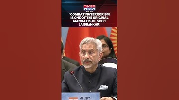 EAM Dr Jaishankar Talks Tough On Combating Terrorism At SCO Foreign Ministers