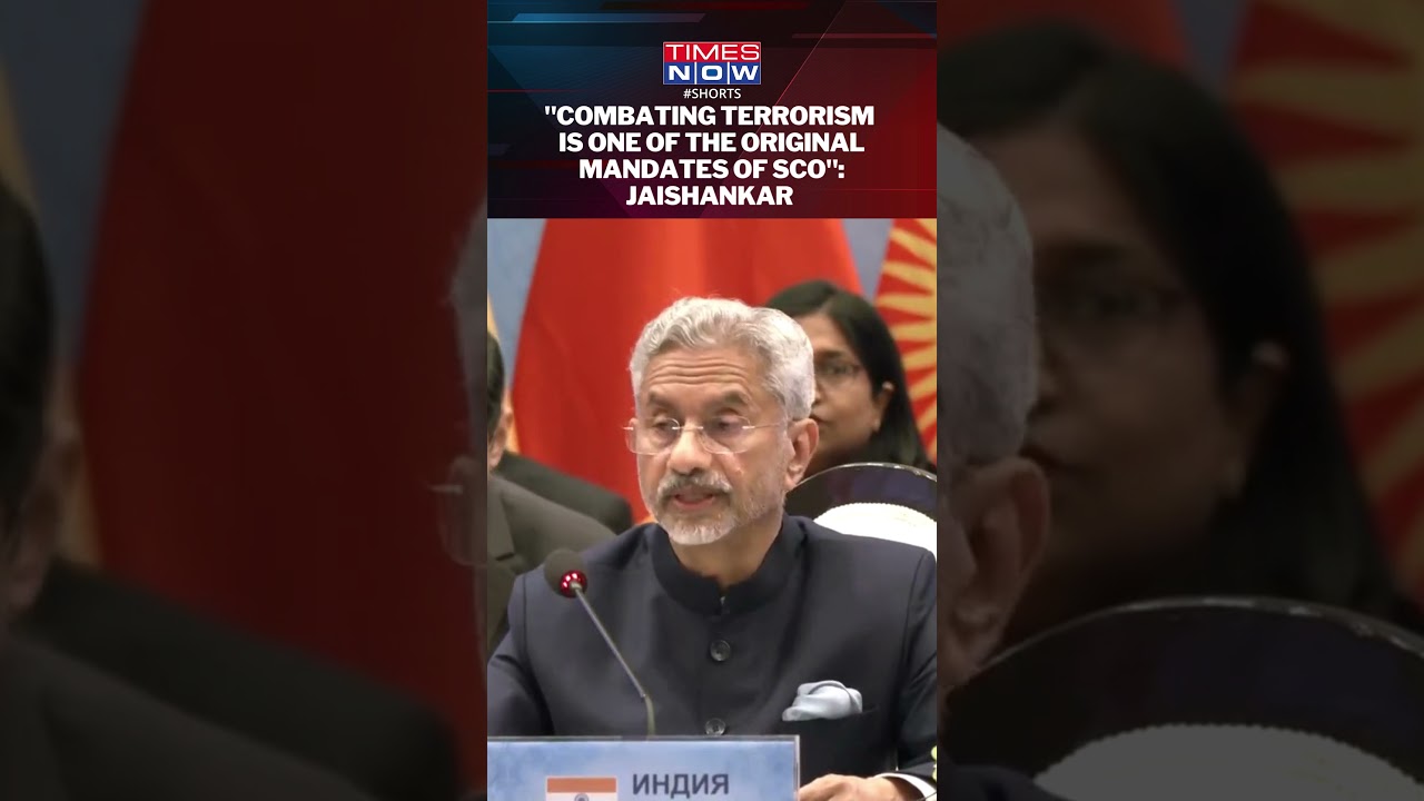 EAM Dr Jaishankar Talks Tough On Combating Terrorism At SCO Foreign Ministers' Meet 