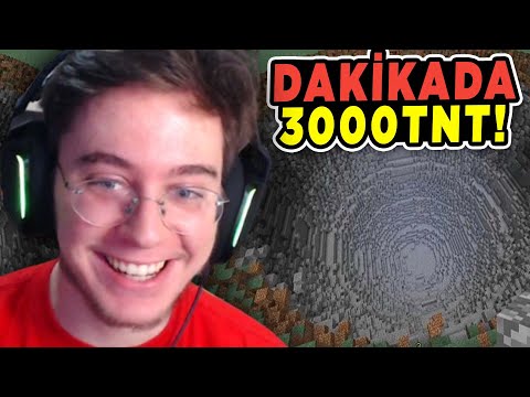 Dakikada 3600 Tnt Atan Sınırsız Makine Yaptım! | Minecraft Hardcore 10