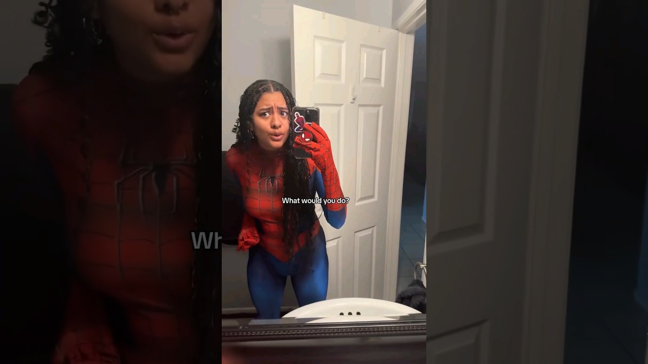 I'm Not Doing It #shorts #comedy #spiderman