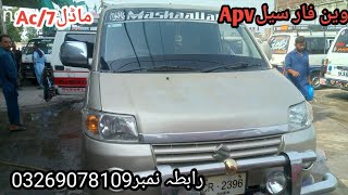 Apv for sale ,/7 modal