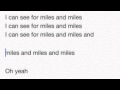 The Who: I Can See for Miles Lyrics