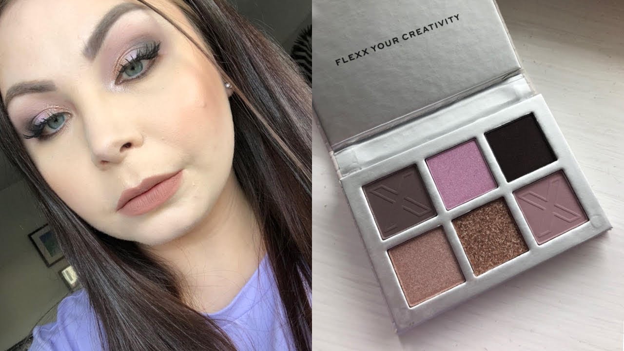 XX Revolution Hard Rock Flexx Eyeshadow Palette Review Swatches Tutorial