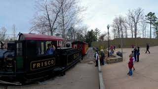 VR360 Railroad Crossing 8K (3-23-2025) - Silver Dollar City (Insta360 X4)