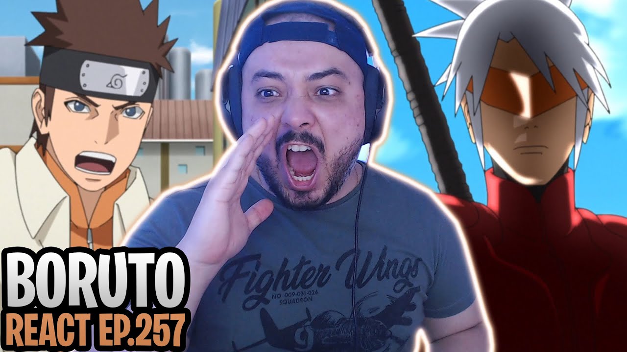 KONOHAMARU HOKAGE - KAGEMASA HERÓI!!! - Reaction - Boruto Ep 257
