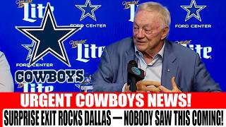🚨 OMG! URGENT: Dallas Cowboys Just Pulled Off an UNEXPECTED EXIT?! Fans in SHOCK 😱