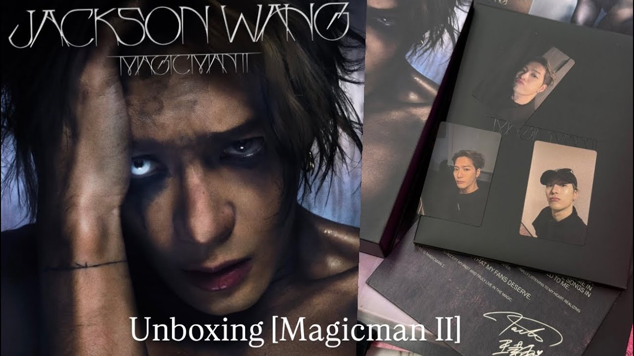 📦แกะกล่อง[album]JACKSON WANG MAGICMAN II ♡ #jacksonwang #magicman2 #got7 #jacksongot7 