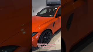 2023 BMW M3 Competition Fire Orange 50th Anniversary Edition