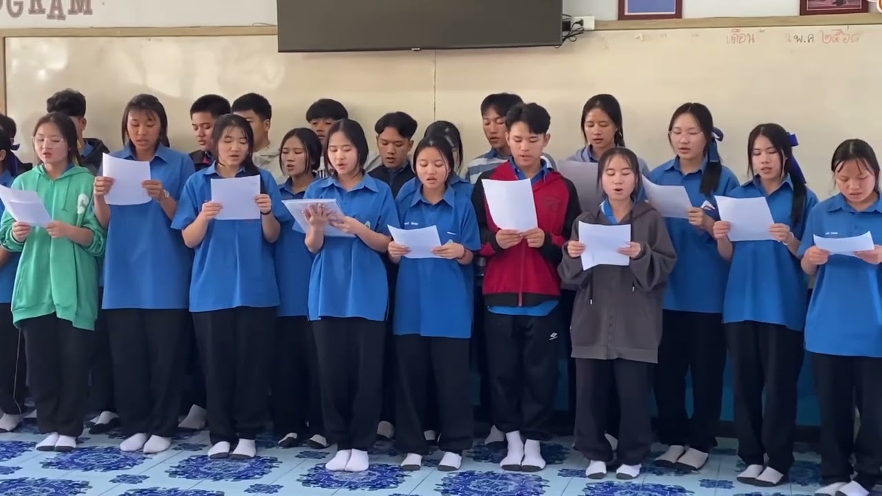 少數民族學校中文班學生唱「你的答案」