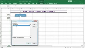 #275-Excel VBA Tutorial: Convert Dates to Months with One Simple Code