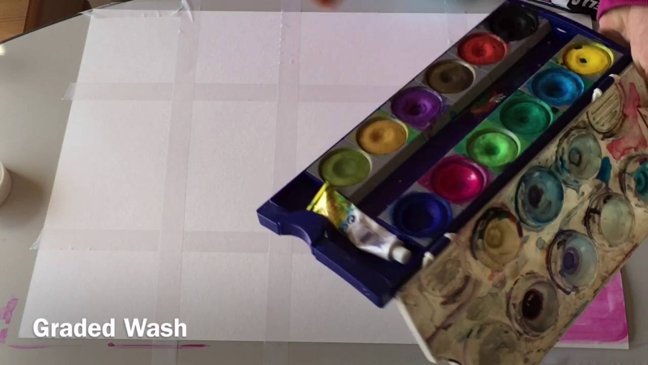 Watercolor Techniques for Beginners | تقنيات واساليب الألوان المائية