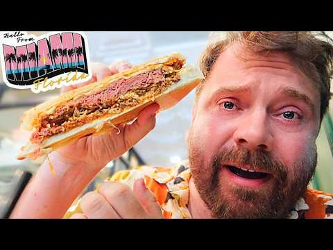 Scottish Guy Tries Cuban Food In Miami For The First Time