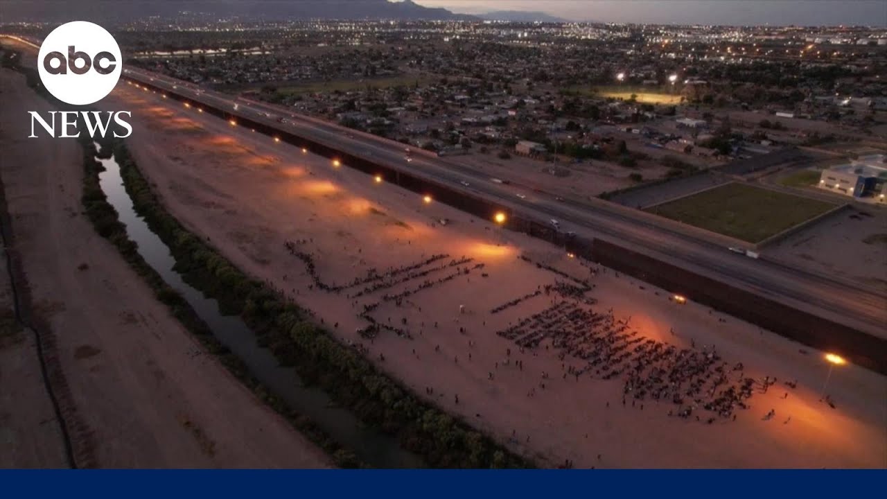 Biden says he had no choice over building more of Trump’s border wall