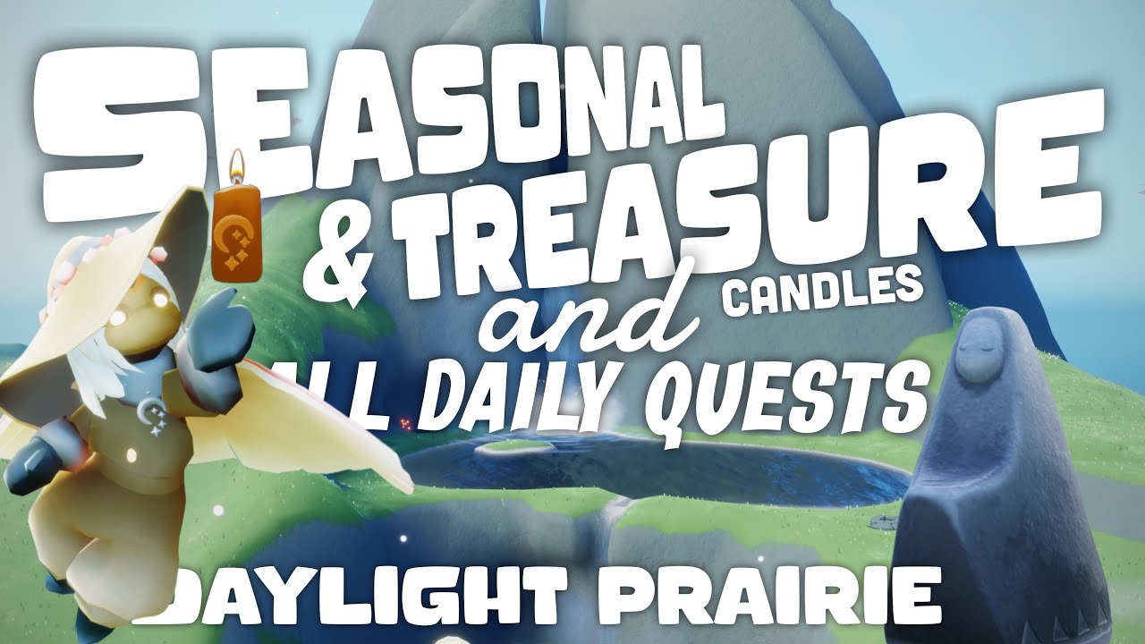 Seasonal & Treasure candles and Quests in Daylight Prairie SkyCotl