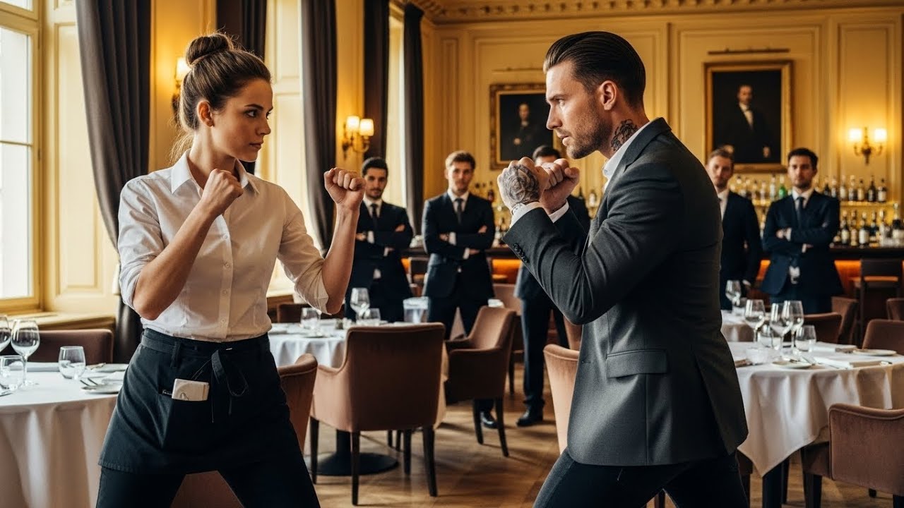 Chefe Da Máfia Arrogante Desafia Garçonete Para Uma Briga — Mas Ela Era Uma Lutadora Profissional