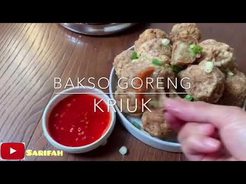Resep basreng alias bakso goreng - YouTube