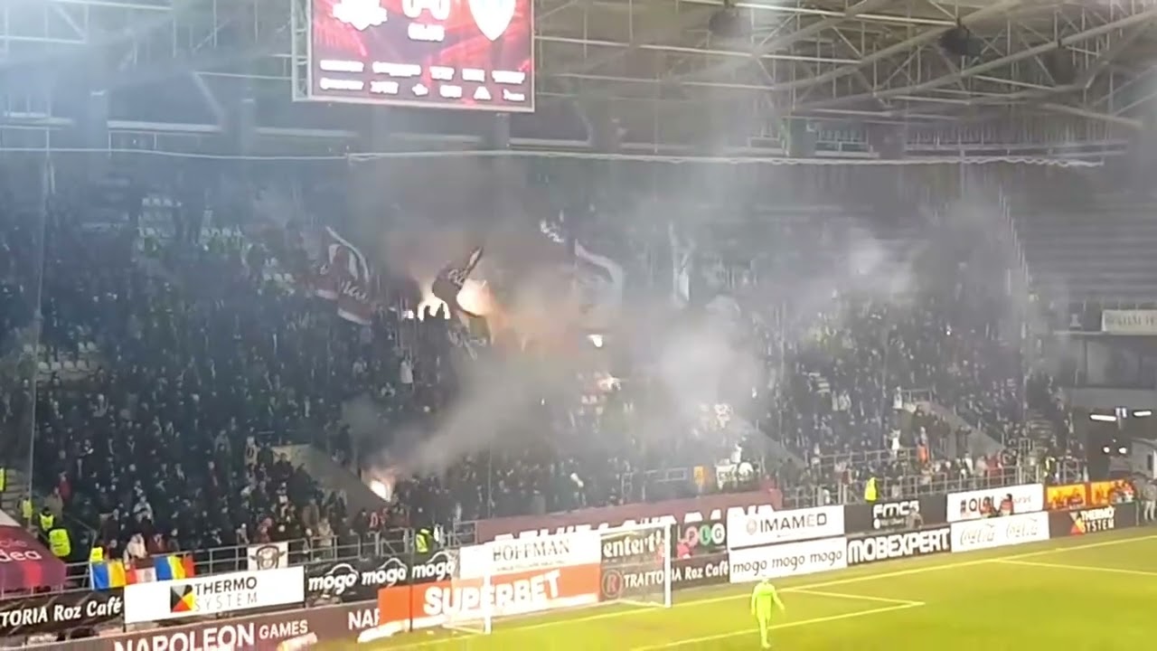 Peluza Sud Rapid la derby-ul cu Petrolul