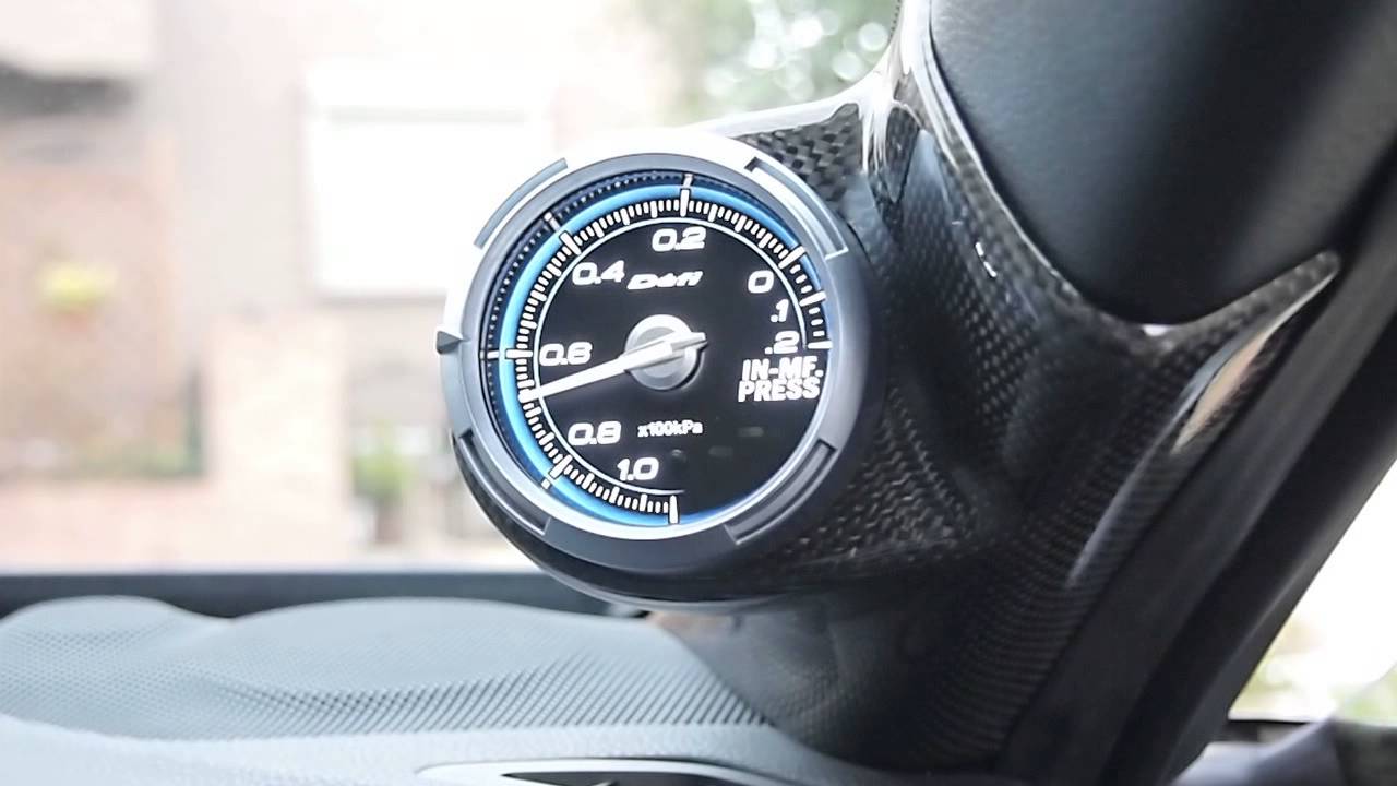 Defi-Link Meter ADVANCE C2 インマニ計 - YouTube
