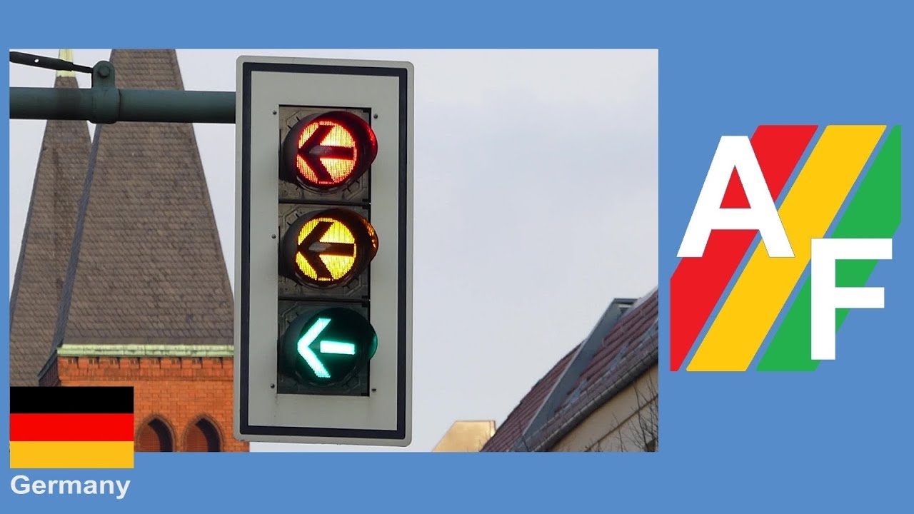 Siemens LED Vehicle Turn left Signal with Langmatz EK117 Backplate Ø210