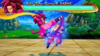 SSJ4 Goku (Daima) Can T.O.D off of a RAW VANISH....