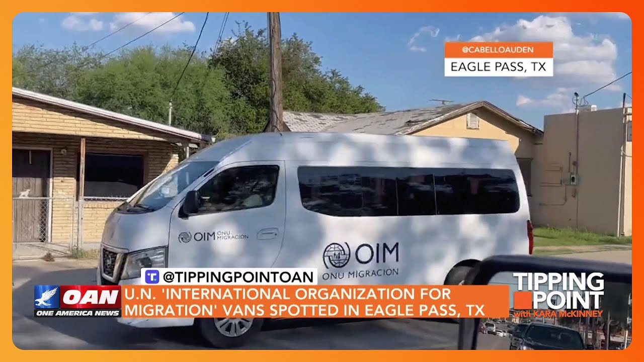 U.N. Migration Vans Drive Around Texas