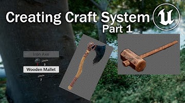 Unreal Engine 5 Tutorial - Crafting Items Part 1: Select an Item to Craft