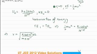 IIT-JEE 2012 Physics Solution 20