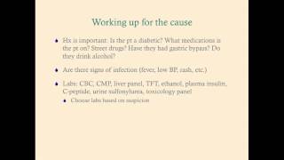 Hypoglycemia - CRASH! Medical Review Series