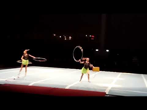 Turngala Leek 2018 Kate & Cheyenne Ritmische gym