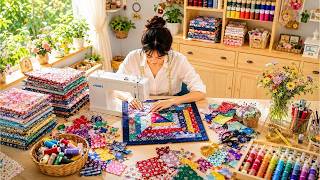 Transforming Fabric Scraps into Beautiful and Useful Ideas - A Project for Beginners