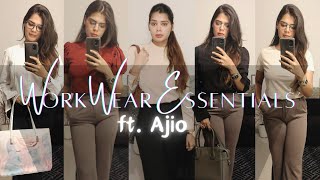 HUGE AJIO HAUL 😍 15 Outfits Capsule Wardrobe #ajiohaul #capsulewardrobe #hauls #zouk