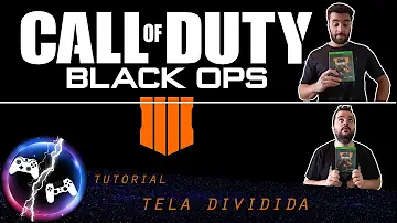 Como jogar de 2 no COD bo4?