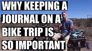 Overlooked Item To Take For Motorcycle Road Trip- Journal