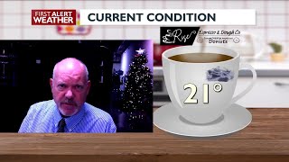 Clouds with Light Flurries Possible