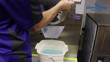 Electro Freeze B24 Sanitizing and preparing the machine for mix.