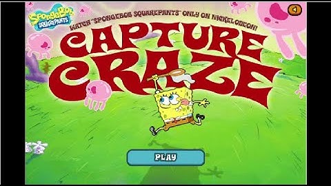 Spongebob Squarepants: Capture Craze - Flash Games