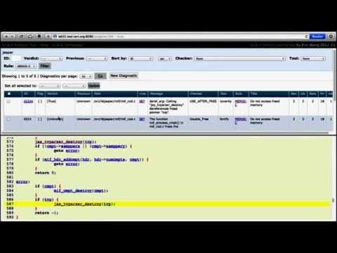 Source Code Analysis Laboratory (SCALe) Demo: Audit Format Strings