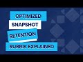 Rubrik Optimized Snapshot Retention: Explained!