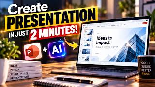 How to Create a Presentation Using AI | Complete Step-by-Step Guide for Beginners #AI #aitools