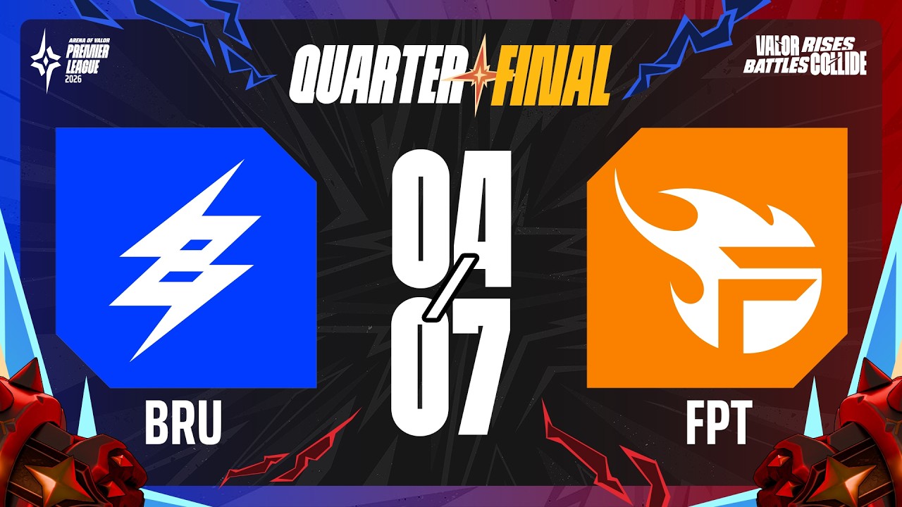 FPT X FLASH VS BURIRAM UNITED ESPORTS | QUARTER FINAL APL 2026 | NGÀY 04/07