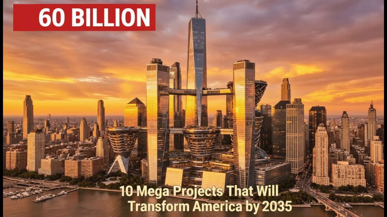 10 Mega Projects That Will Transform America by 2035 | Future of USA ...