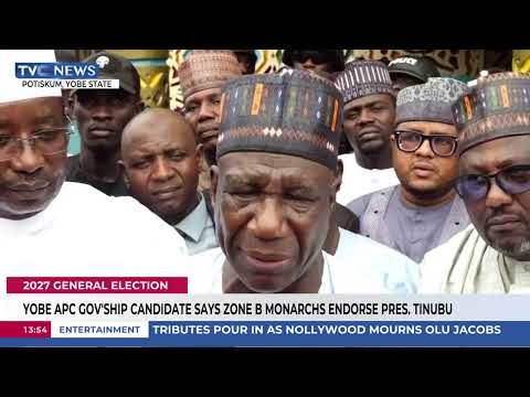 Yobe APC Gov Candidate Assures President Tinubu Of Zone B Monarchs' Support
