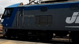 2014/10/18 JR貨物 単機 EF210-102 清洲駅 / JR Freight: EF210 Series at Kiyosu