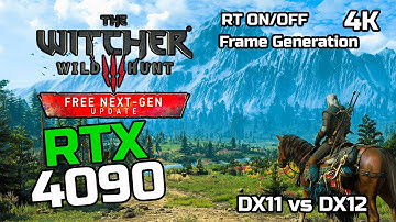 The Witcher 3 Next Gen performance comparison | DX11 vs DX12 | RT ON vs OFF | Frame Gen + DLSS